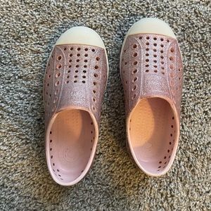 Native Shoes Jefferson Bling Glitter Size 10